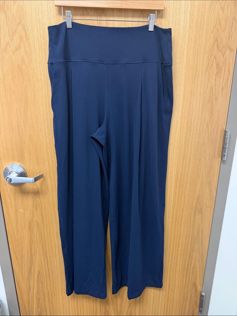 lululemon athletica Align Palazzo Pant Wide-Leg Lounge Pants Navy Plus Size 14